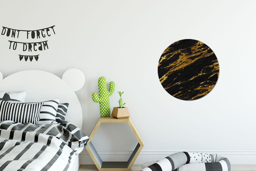 MuchoWow - Schlafzimmer - Bilder - Der Kreis - Kunst für die Wohnung - Plastik - Kunstdruck - Wandbild
