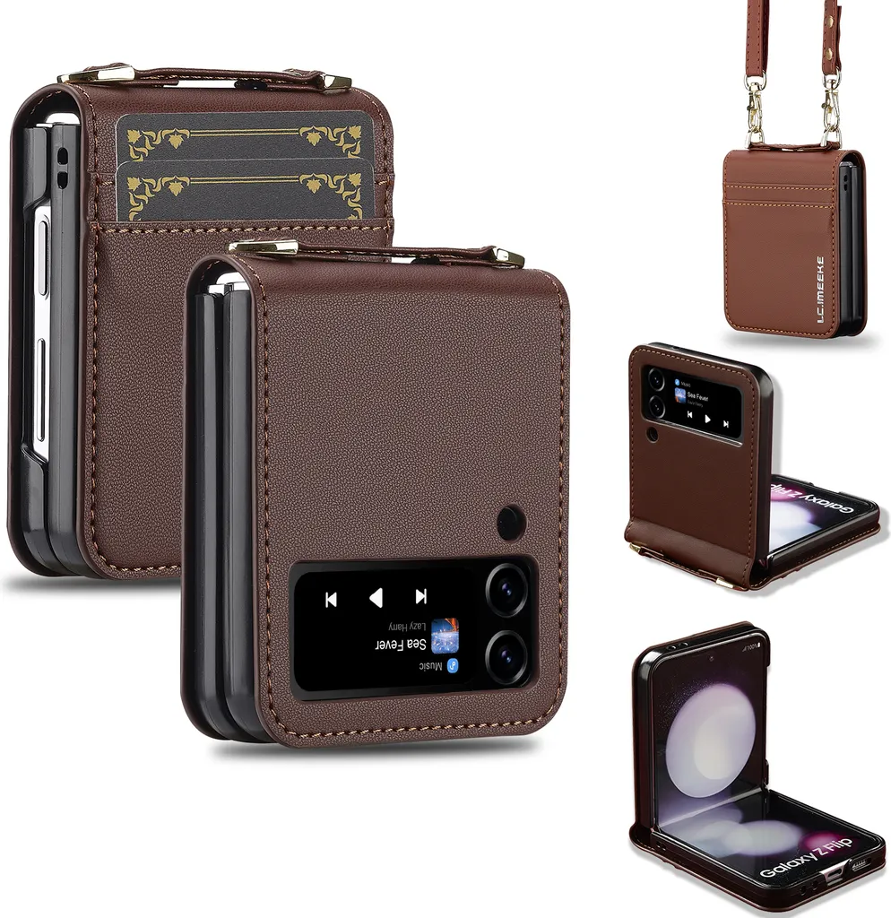 Borsa Sveva Soft Media a spalla in pelle con tracolla, colore CAFFè