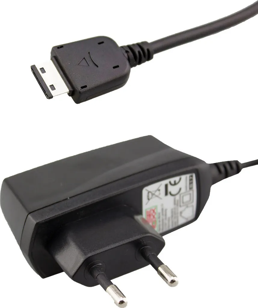 Cavo ricarica Samsung GT-E1230 Nero - Ricambio 18-pin Alta Qualità - 2