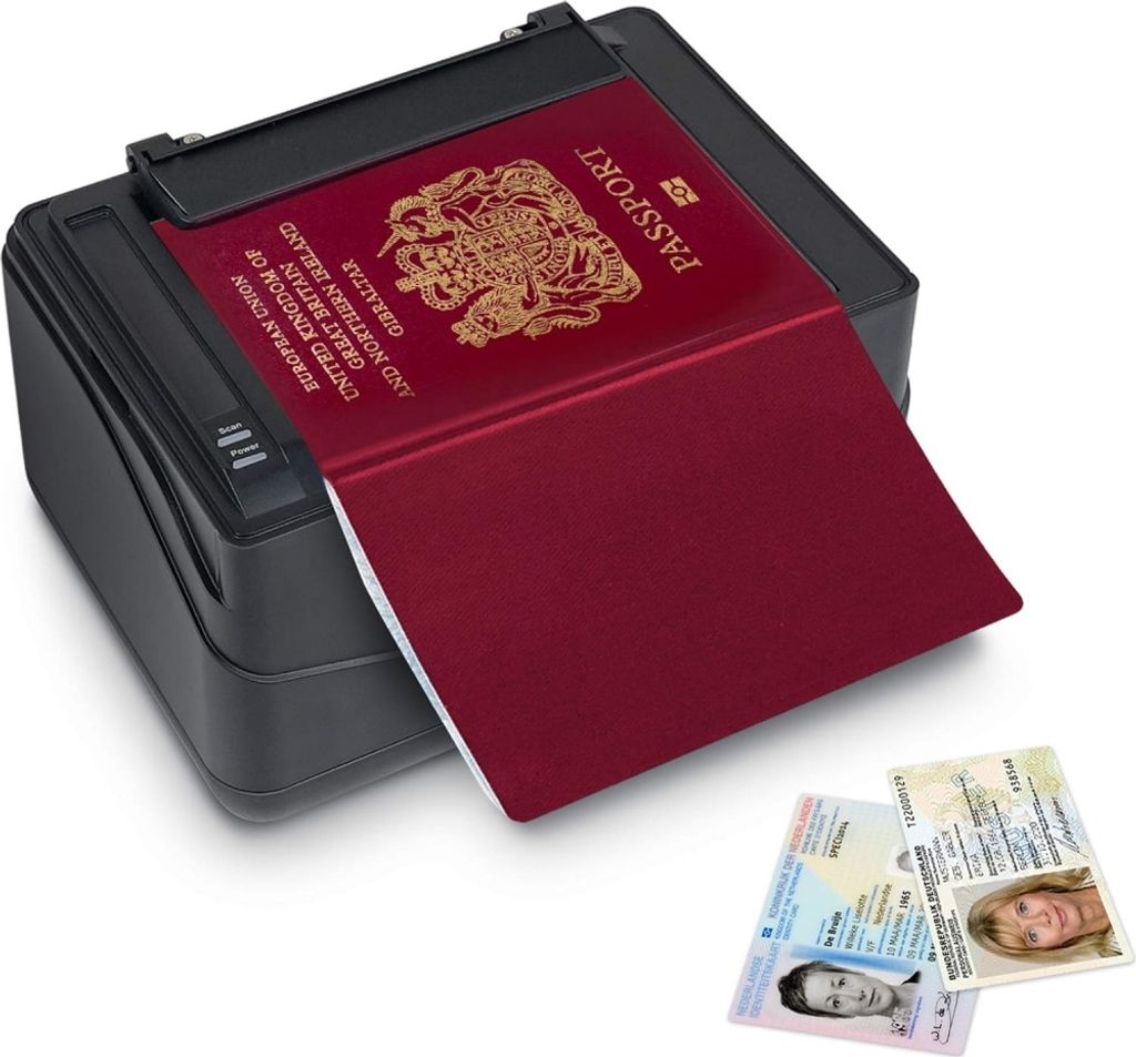 Plustek SecureScan X-Mini, 24 Bit, 24 Bit, Schwarz, CMOS, 5 MP, Weiße LED