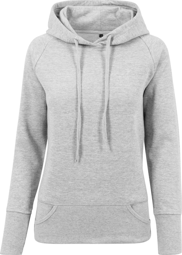 Build Your Brand By043 Kapuzenpullover Grau XS Damen Grau XS