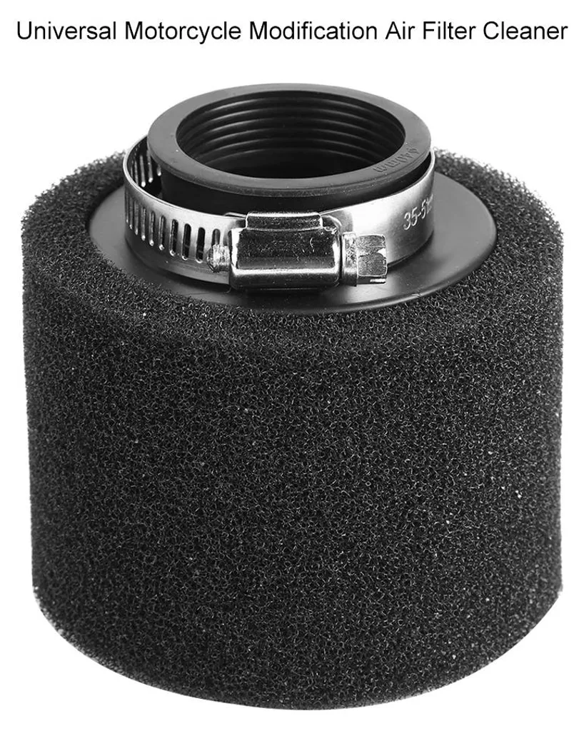 Filtre à air moto 40mm universel conique haute performance pour moteur