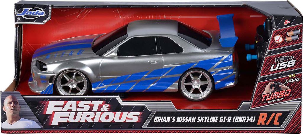 Jada - RC Nissan Skyline GT-R - Fast & Furious Image du produit 