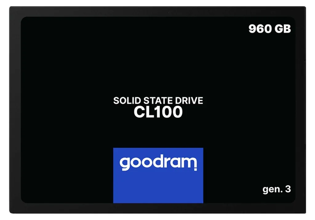 SSD 960 Go pour Ordinateur Portable et PC Fixe Goodram CL100 Sata III - 9