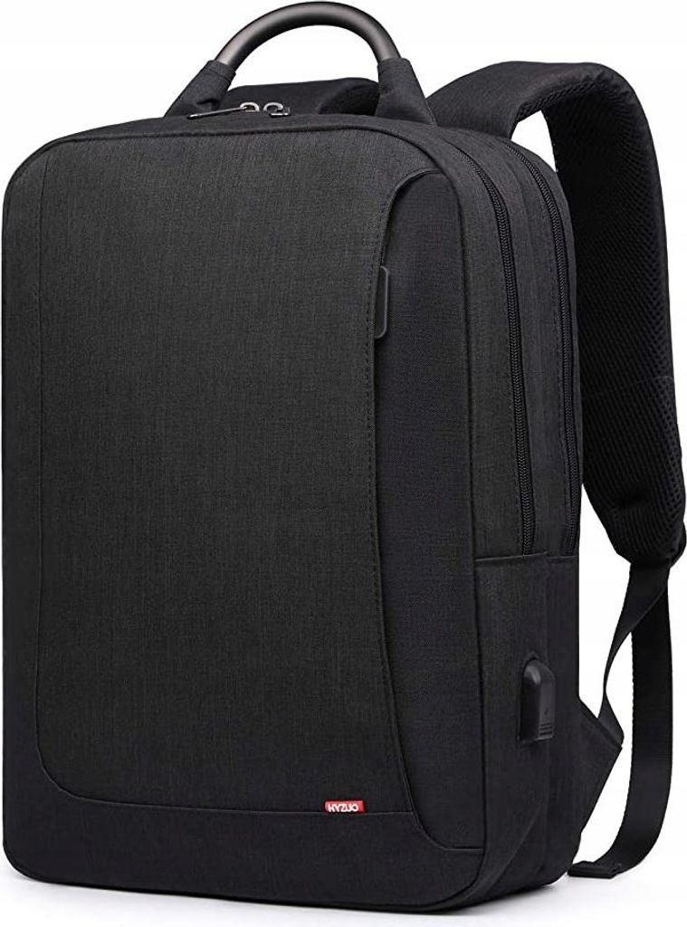 Wasserdichter Laptop-Rucksack Mit Usb-Anschluss, Metallgriff, 15,6 Zoll
