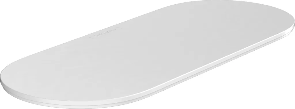 Coperchio Bianco Opaco Hansgrohe WallStoris 27925700 per Bagno
