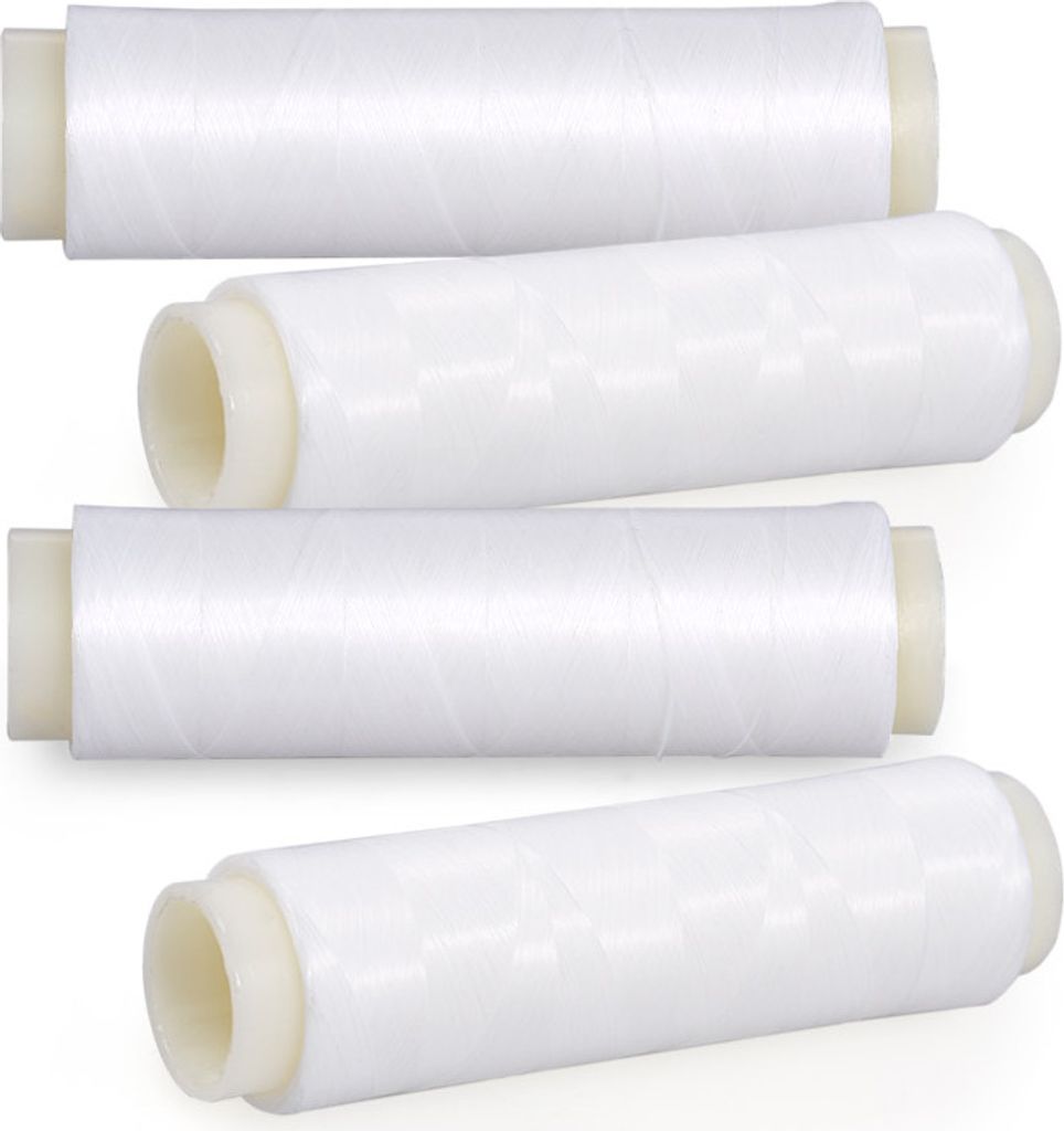 Packung 4 Stš¹cke 200 Mt Hoch Elastische K?der Gewinde Sea Fishing K?der Leine Linie K?der Saver