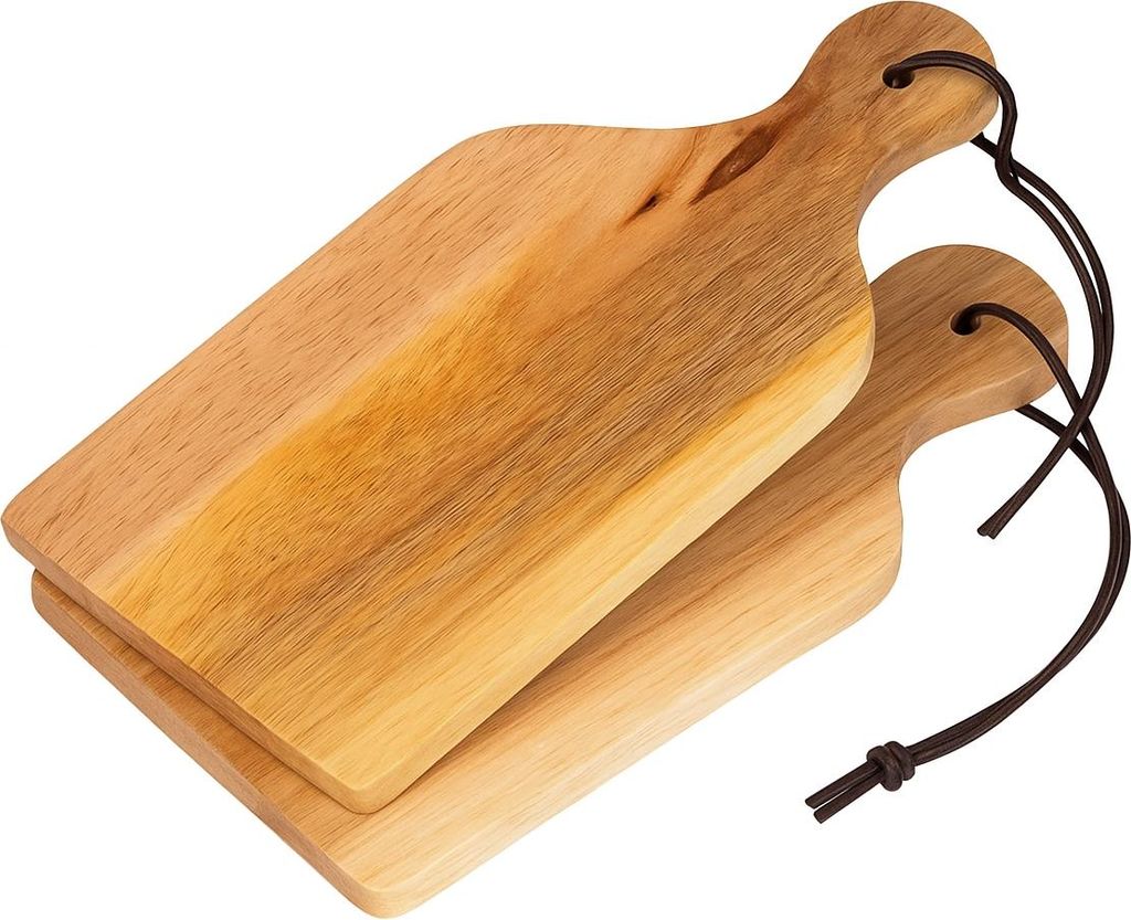 Stilvolle mini Holz-Servierbretter mit Griff für Tapas und Co.
