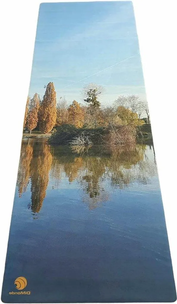 Tapis de yoga antidérapant écologique en caoutchouc pour yoga chaud