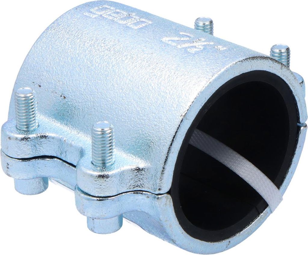 Gebo | Reparaturklemme DN65 – 2 1/2" - Hochdruck - Für Rohrreparaturen - Korrosionsbeständig