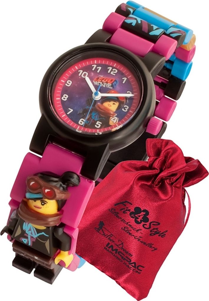LEGO MOVIE 2 Wyldstyle Minifigure Link Watch, Wasserfest, Produktbild 