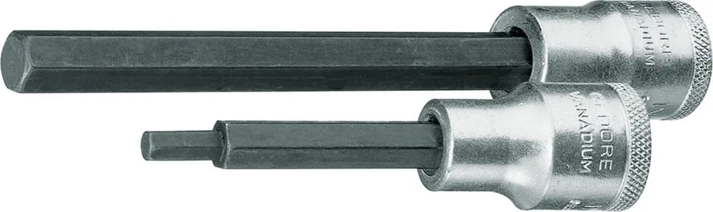 Inserto Brugola 6mm 1/2 Gedore Lunga 140mm - Serie Professionale