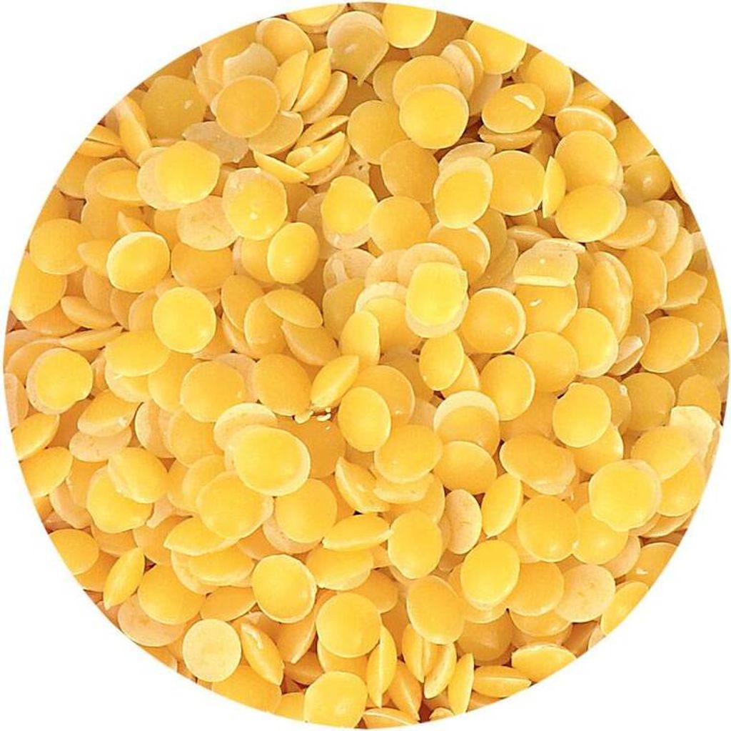 500g Reine Bienenwachs Pastillen Zusatzfrei Diy Kosmetik Wachspapier Kerzen 1344