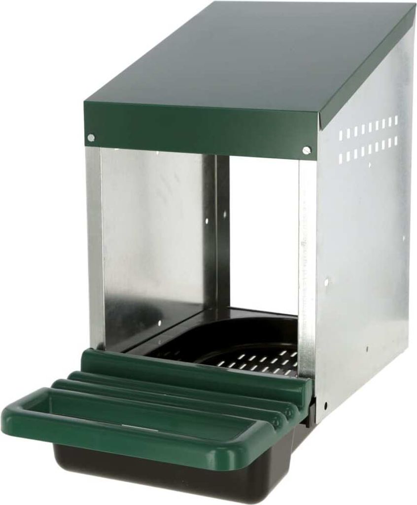 Kerbl Hühner-Legenest mit 1 Abteil Kunststoff Grün