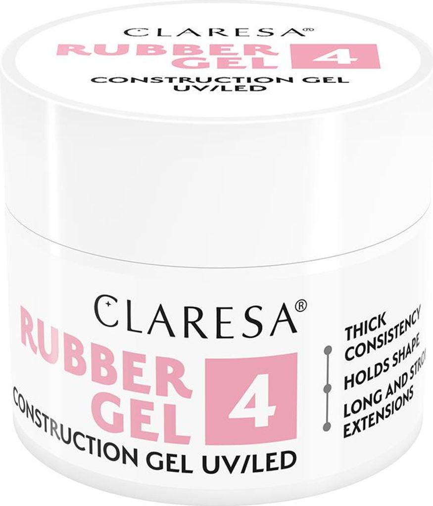 Claresa stavební rubber gel 4 -12g Obrázek produktu 