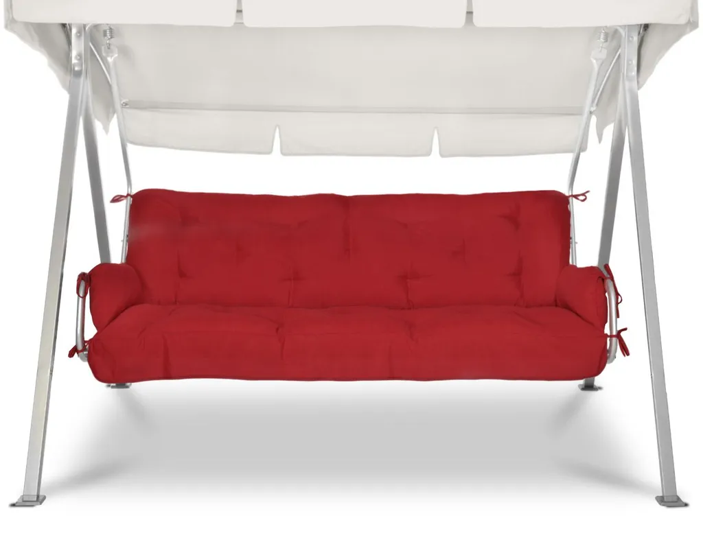 Améliorez votre confort de jardin : coussin balancelle 180cm rouge Flair