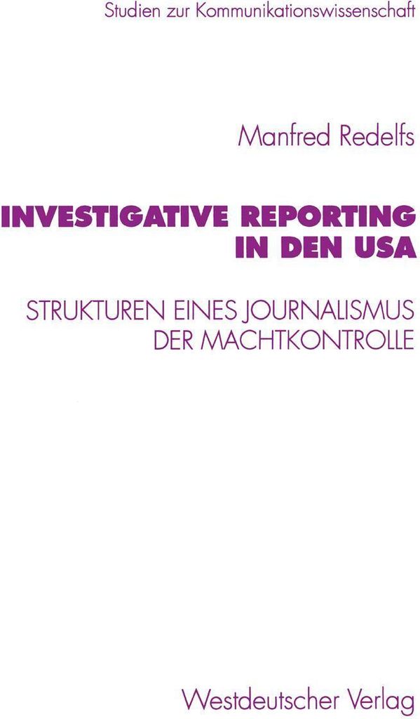 Investigative Reporting in den USA