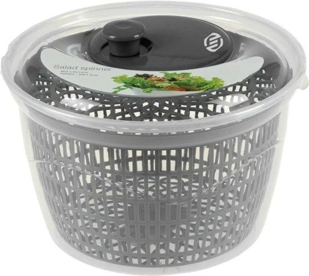 Mixeur Salade Inox 5 Vitesses avec Rotor Verre - Haute Capacité 5L