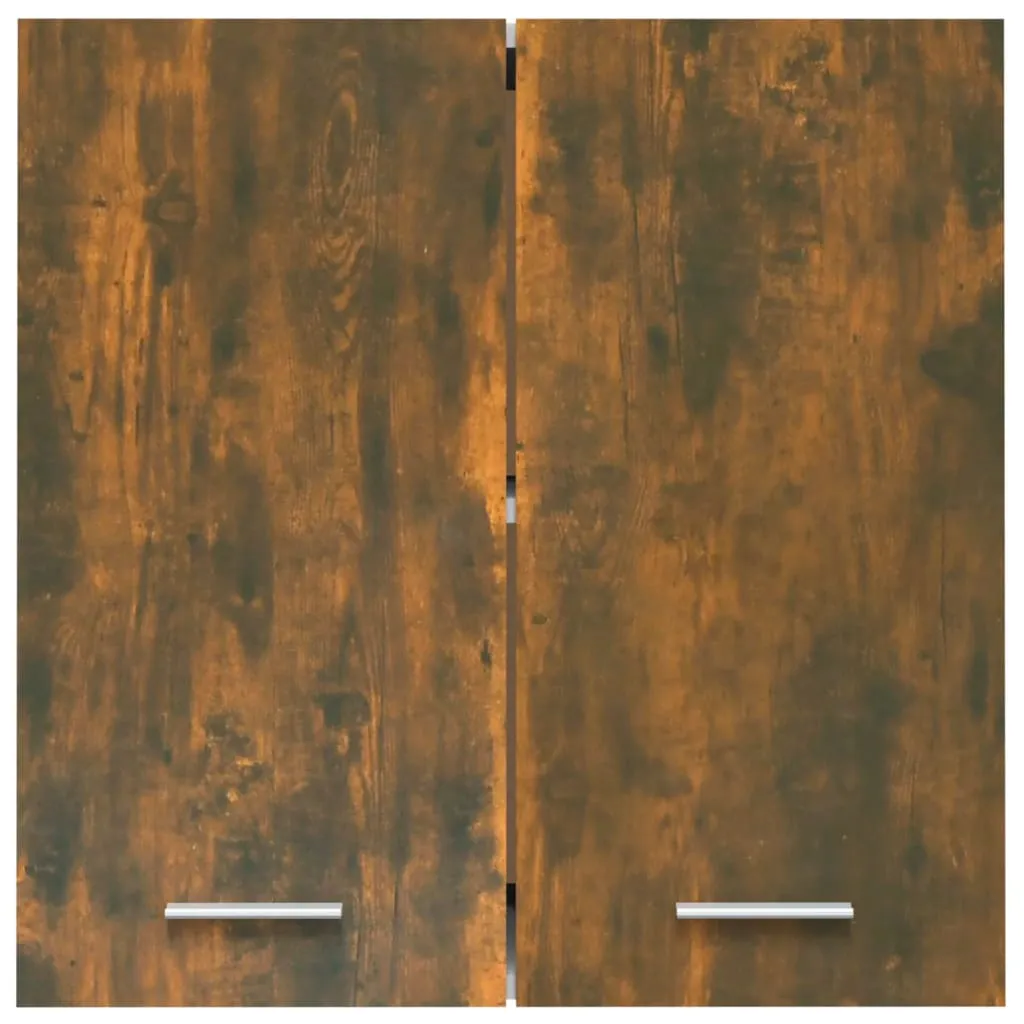 vidaXL Armadio a muro in rovere fumé 60x31x60 cm materiale a base di legno - Armadi da cucina - 6