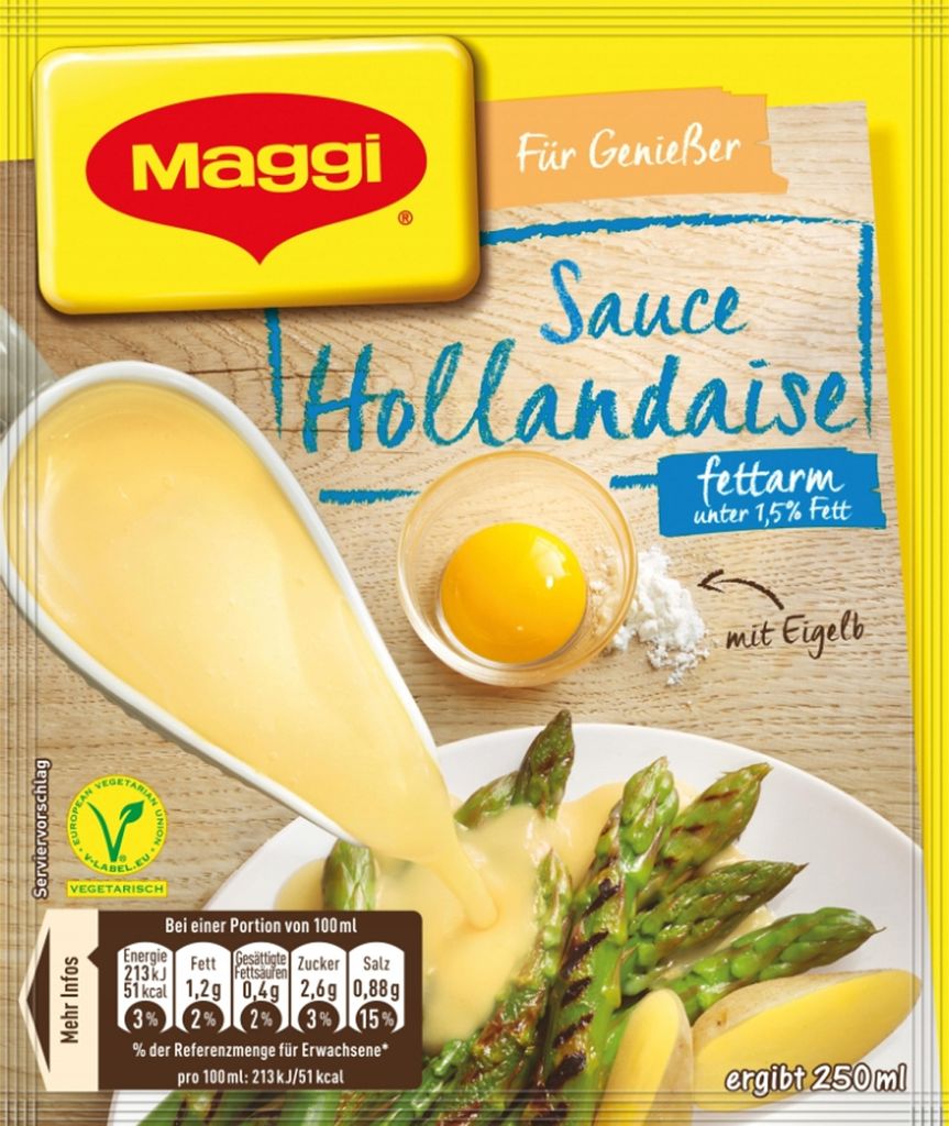 Maggi For Gourmets Salsa Hollandaise cremosa e leggera 31g Immagine del prodotto 