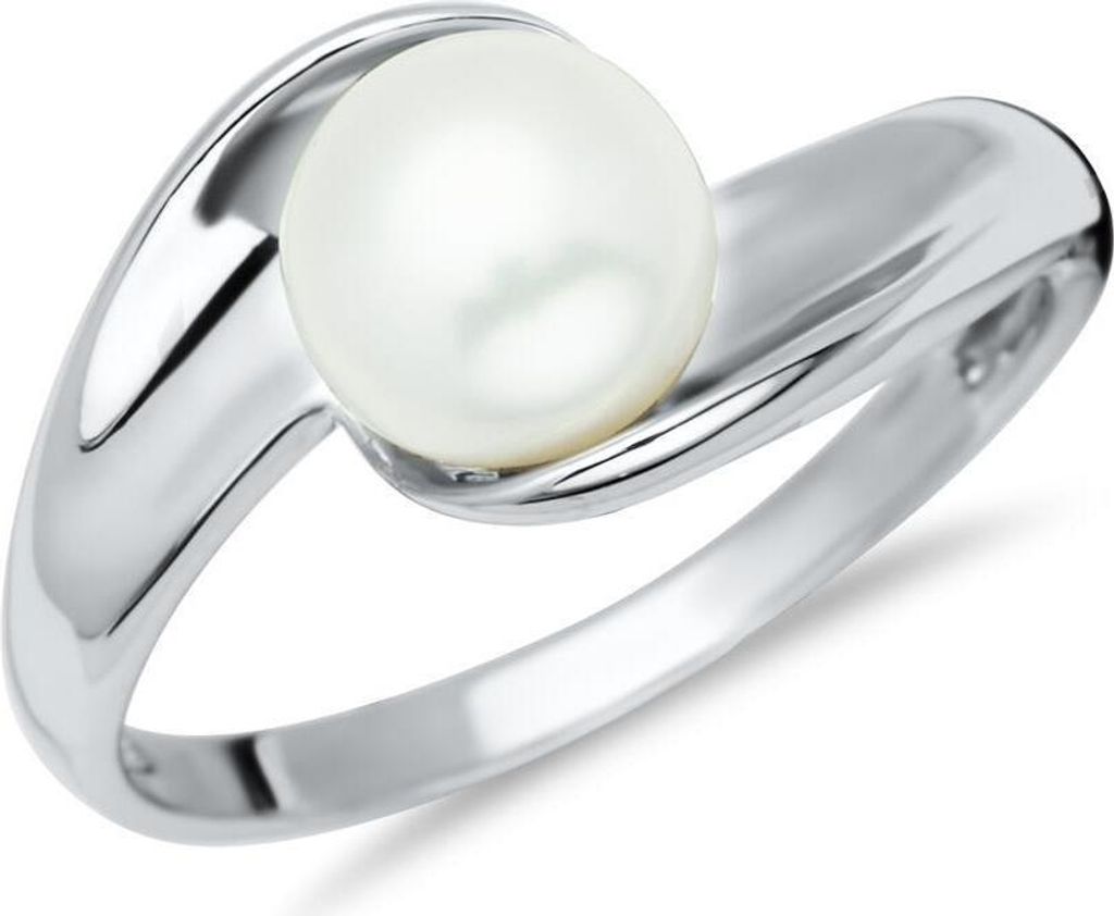 925 Silber Ring mit Perle SR0131