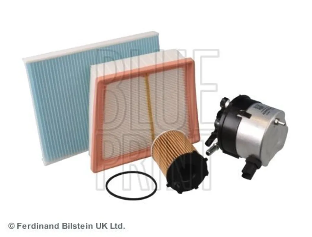 Kit Filtre Complet pour Ford Fiesta VI 04.07- Entretien Moteur Essence