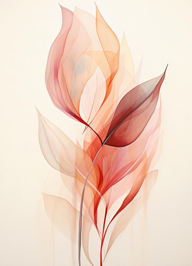 Plakat 20,5x28,4cm Ethereal Zartheit