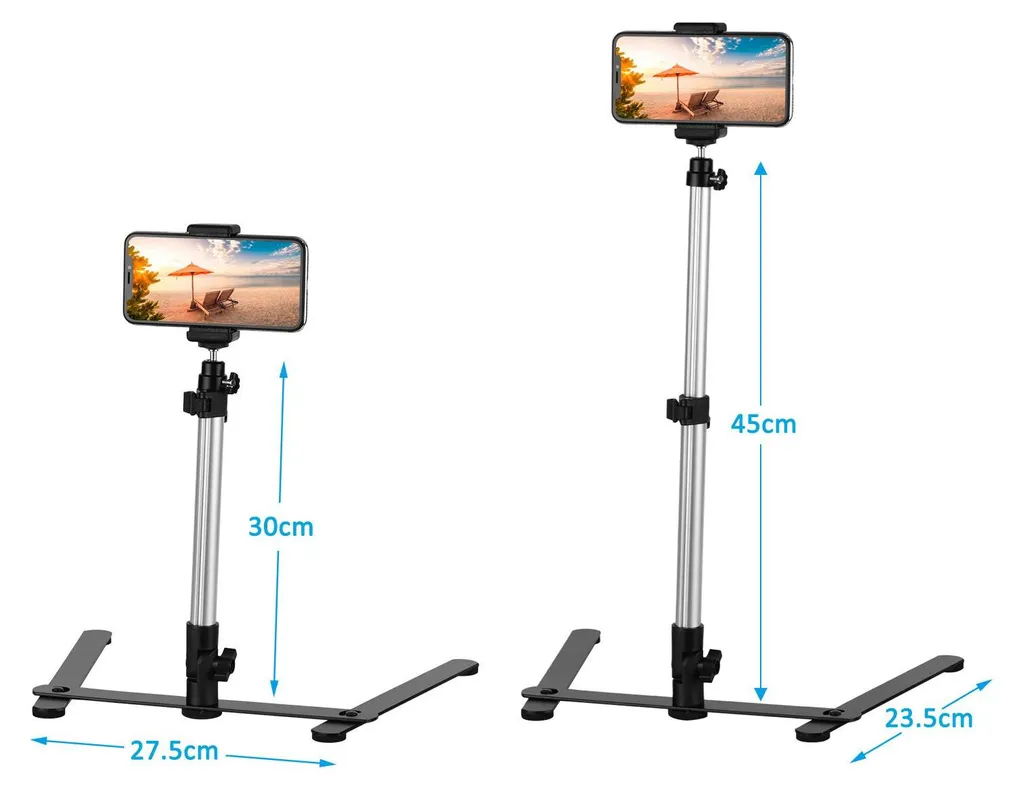Kit Livestreaming avec Support Smartphone Réglable et Télécommande
