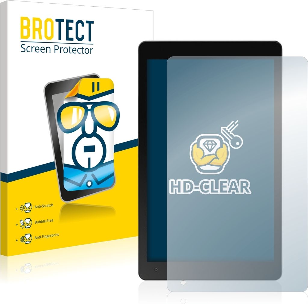 2x Für MEDION Lifetab P10606 (MD 60526) Schutzfolie BROTECT Displayschutz Display Schutz Folie Klar Transparent