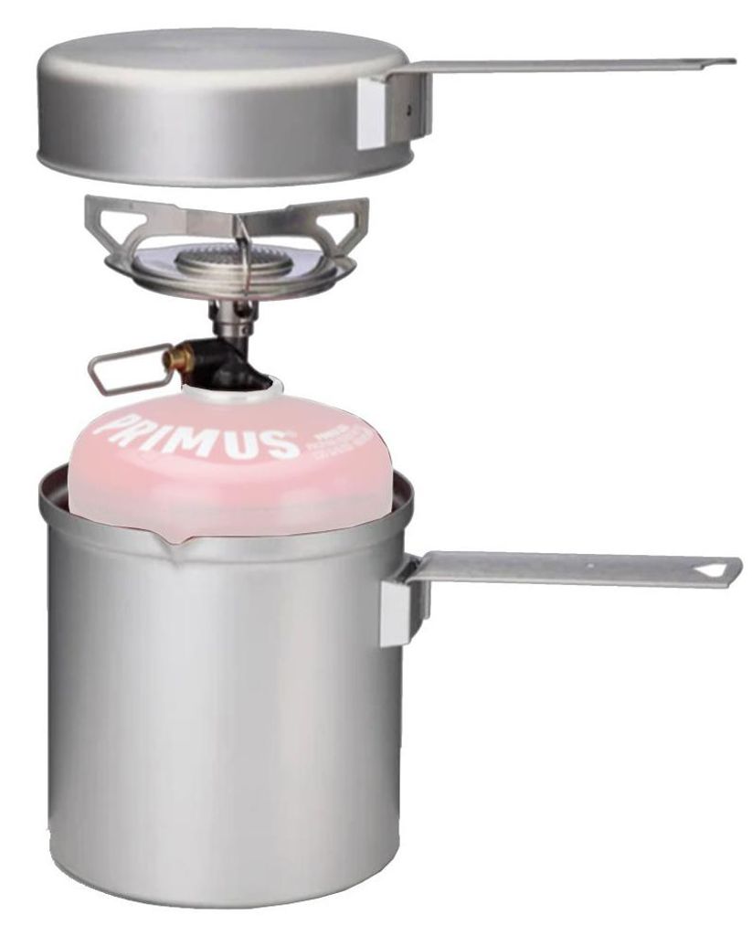 Primus Essential Trail Kit 1.0 L Gaskocher Set - Grau Produktbild 