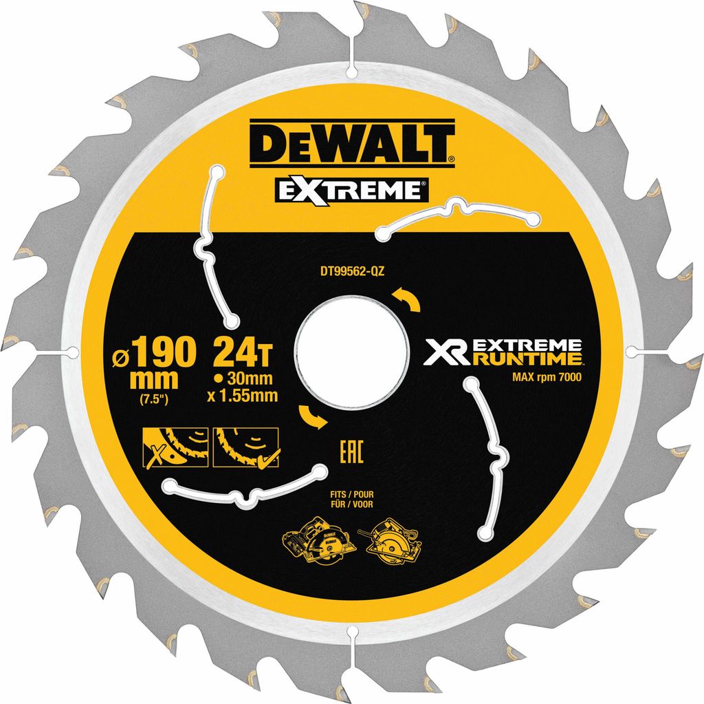 Dewalt DT 99562 Tarcza pilarska do ręcznej pilarki Zdjęcie produktu 