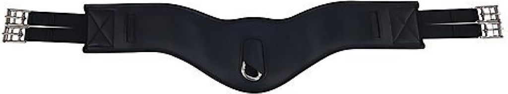 Collegiate Anatomic Sattelgurt WB626 (130cm/52") (Schwarz)