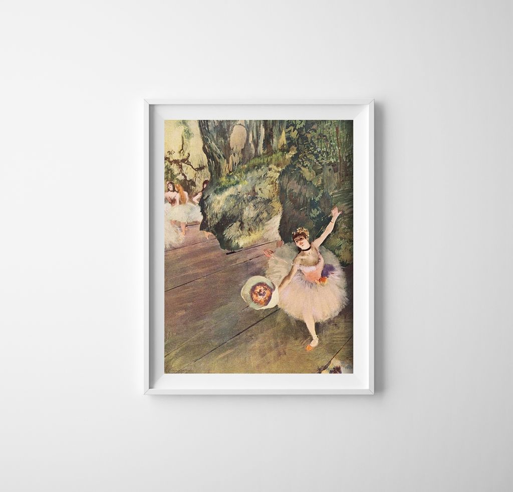Poster - Canvas - Leinwand - 29,7 cm x 42 cm - Hilaire Germain Edgar Degas