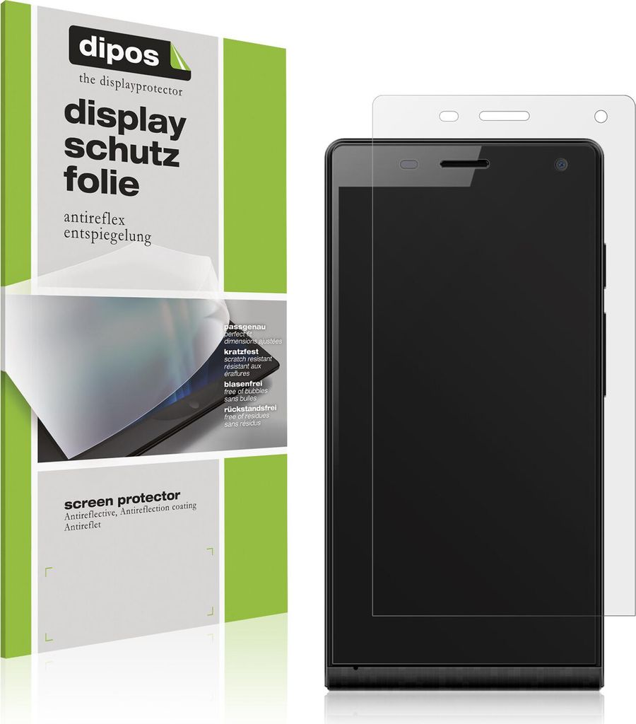 6x Schutzfolie für Highscreen Verge matt Displayschutzfolie Folie Display Schutz dipos