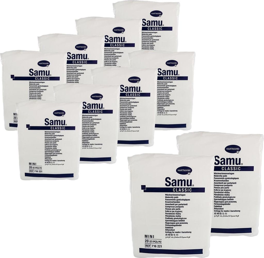 Hartmann Samu Classic Mini 10 x 20 Stück 10er SET Produktbild 