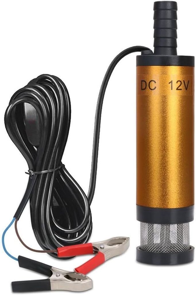 12V 38mm Ölpumpe Wasserpumpe,mit Clip Dieselöl Heizölpumpe