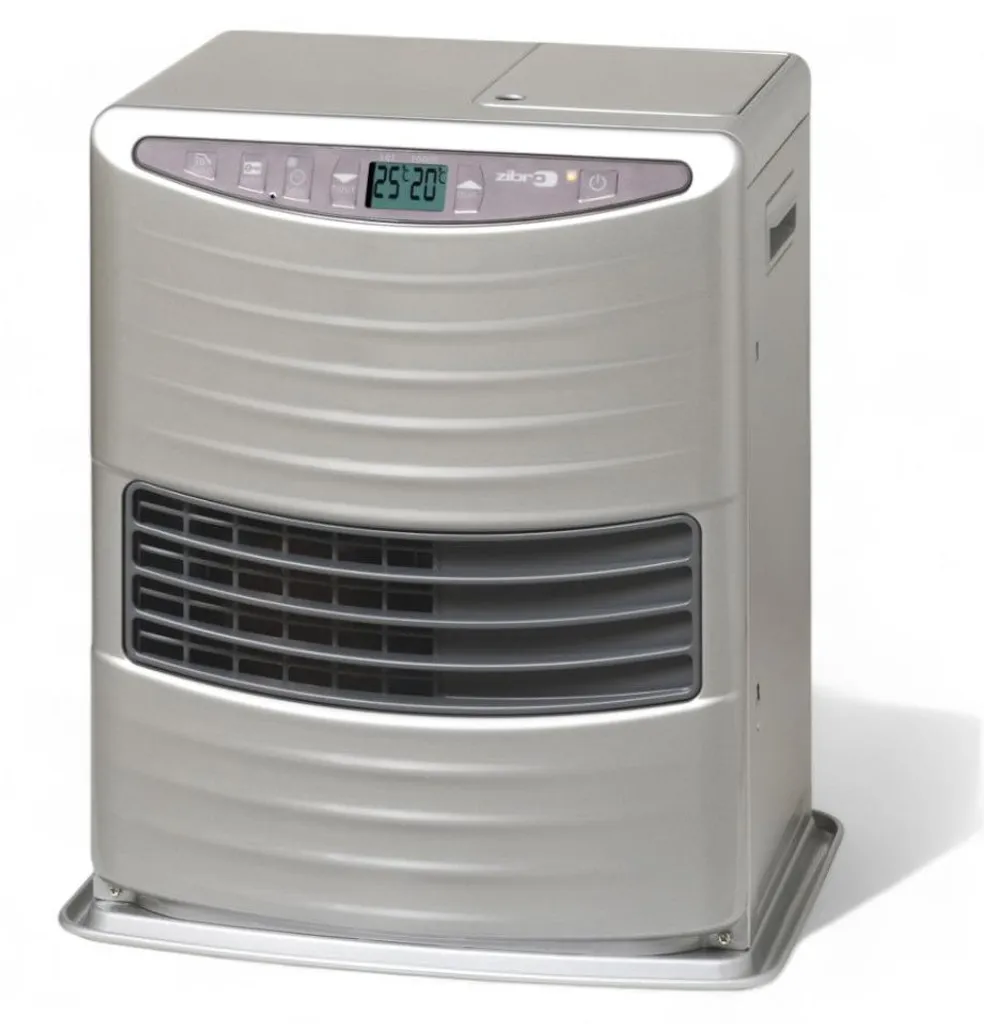 Poêle électronique 3kW en acier contre le froid : chaleur saine et stable
