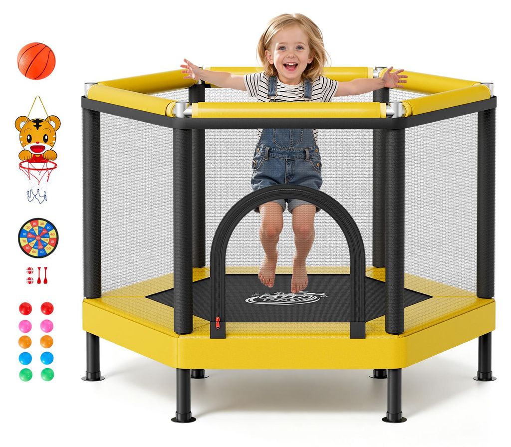 VEVOR Trampolin Mini für Kinder mit 60 kg Tragkraft Produktbild 