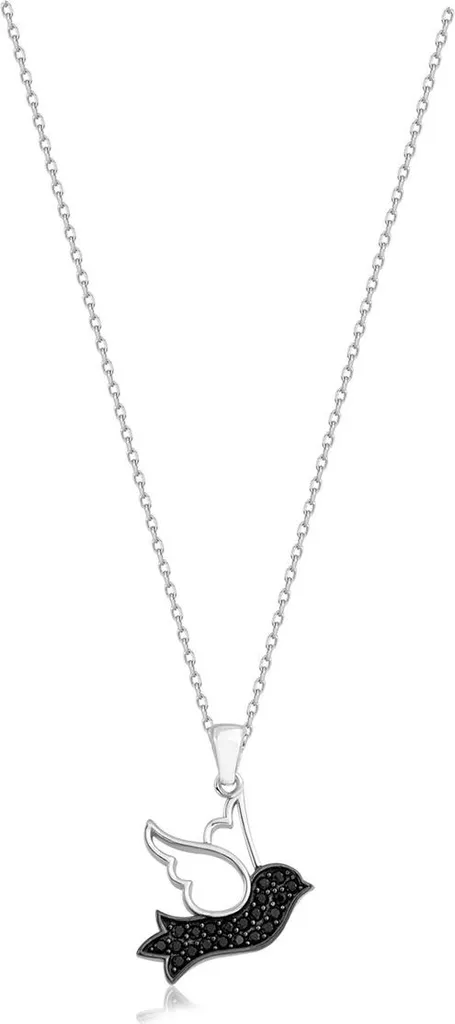 Collier Argent 925 Colombe Hypoallergénique - Bijou Anti-Ternissement