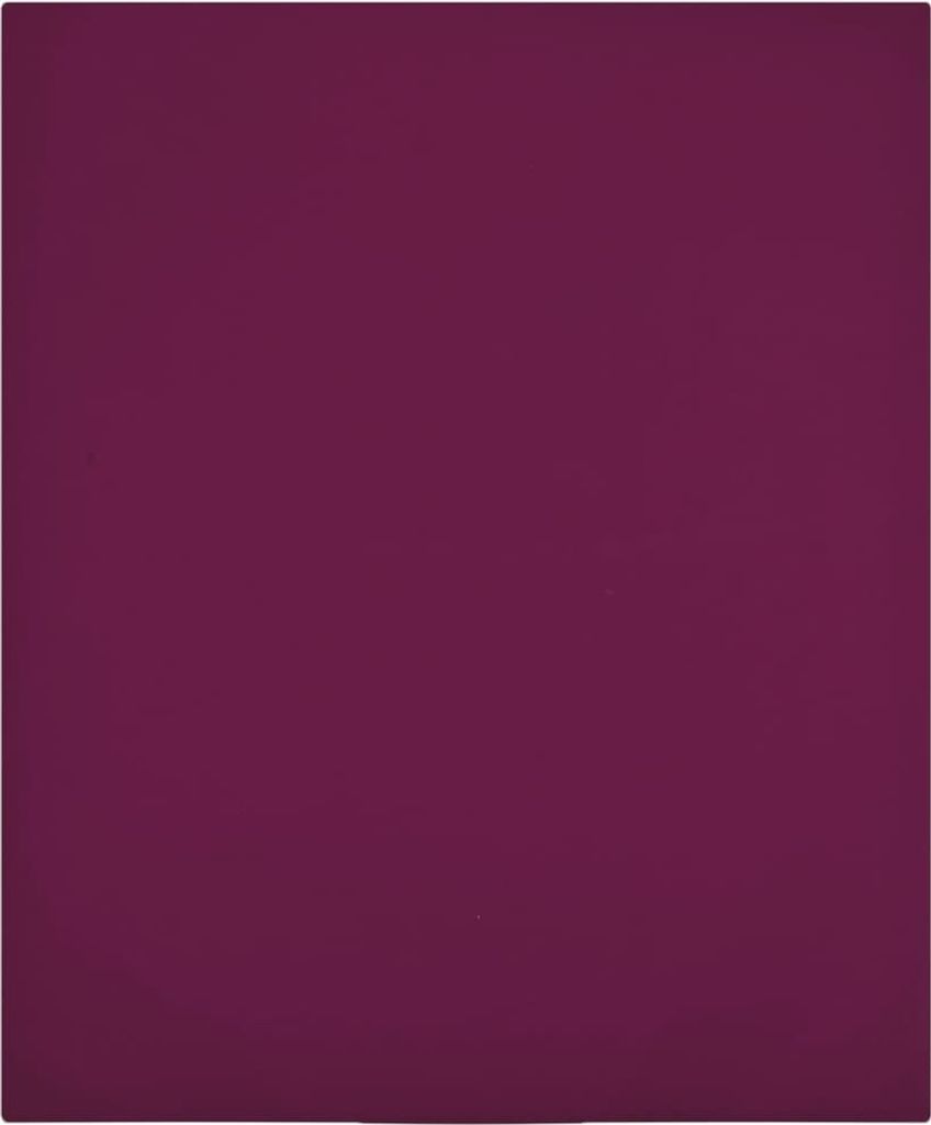 Design Möbel Spannbettlaken 2er Set Jersey Bordeauxrot 90x200 cm Baumwolle - 2024 Neu