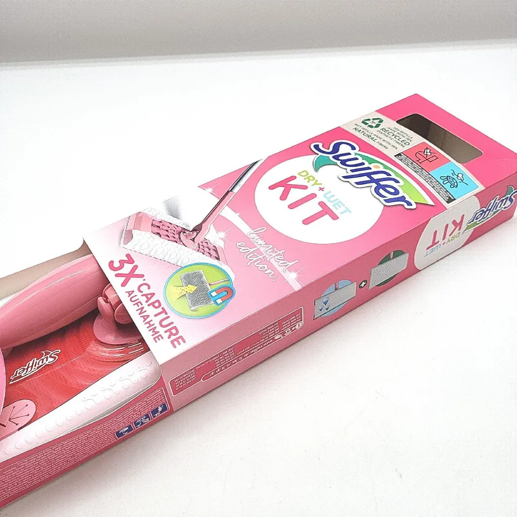 Kit Swiffer Pink avec 11 Recharges : Balai Sol Multi-surfaces Rose - 6
