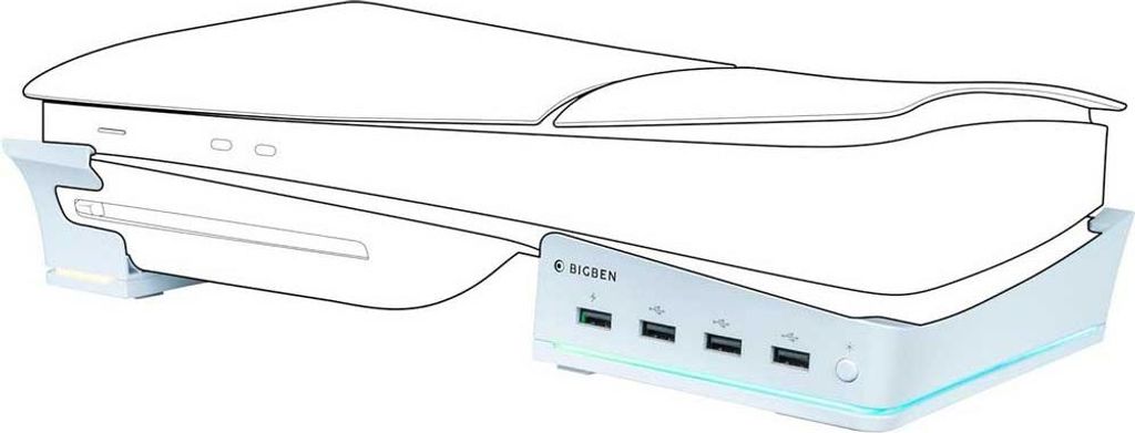 Bigben Interactive BB025644, Stand, PlayStation 5 Slim, Produktbild 