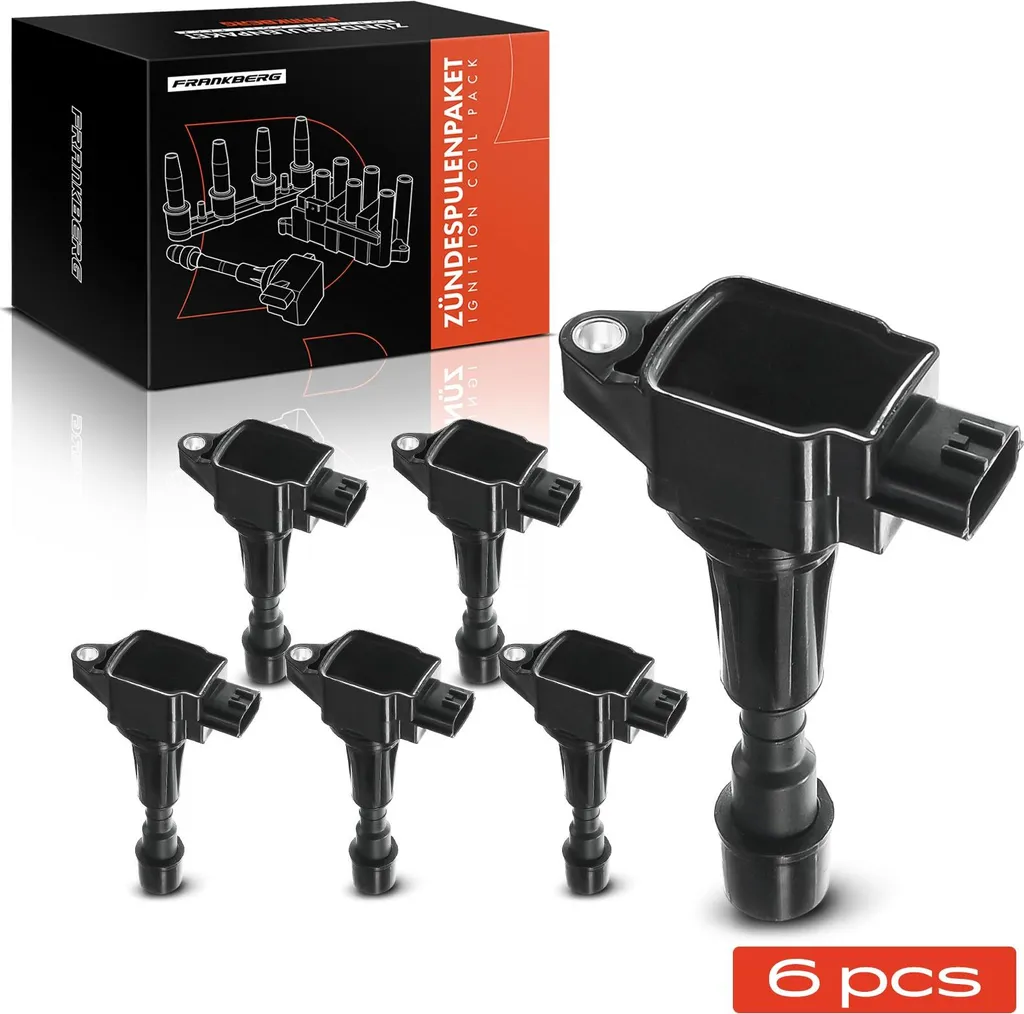 Frankberg 6x modulo accensione bobina di accensione per Mazda 2 3 notchback DE BK BM 1.3L 1.4L 1.5L