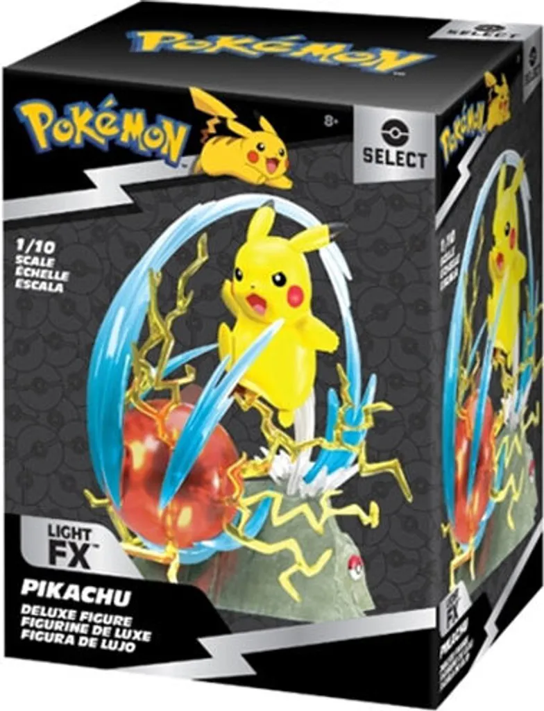 Figurine Pikachu Deluxe 33cm avec Effets de Lumière Light FX - 4