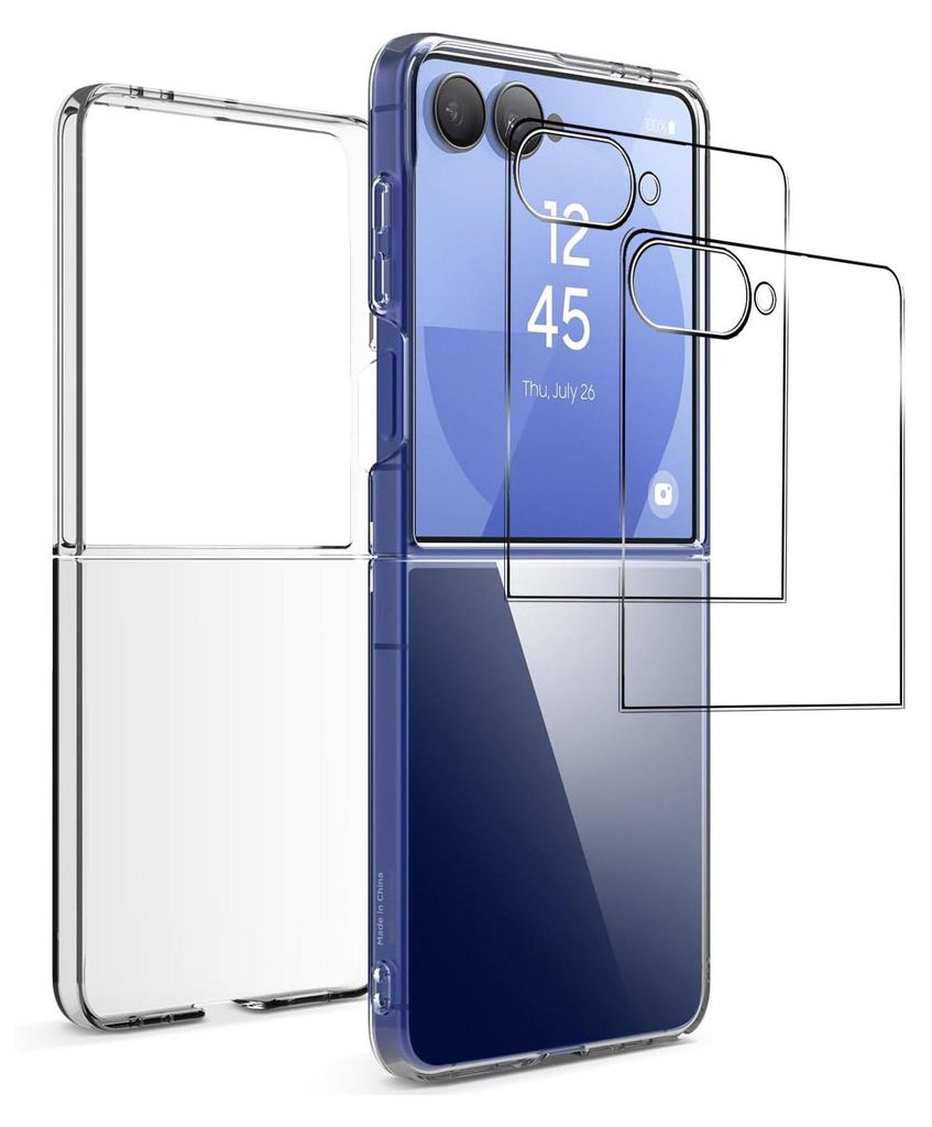 2in1 Set de protection pour le Samsung Galaxy Z Flip 7 se Image du produit 