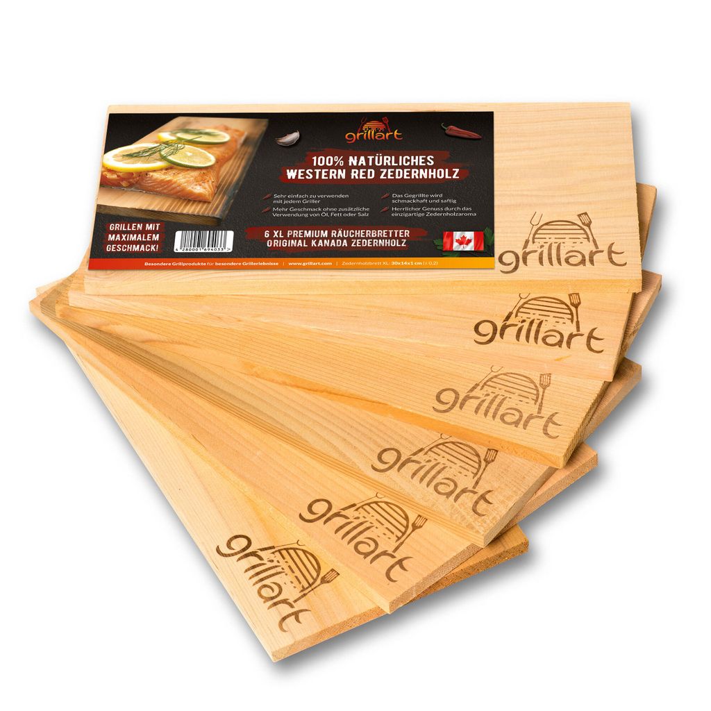 deski cedrowe do grillowania Grillart - wykonane w 100% z Zdjęcie produktu 