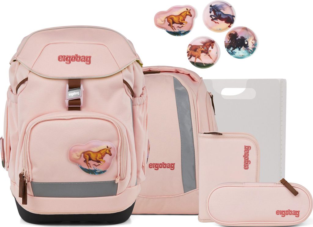 ergobag pack Schulrucksack-Set Unzähmbär Produktbild 
