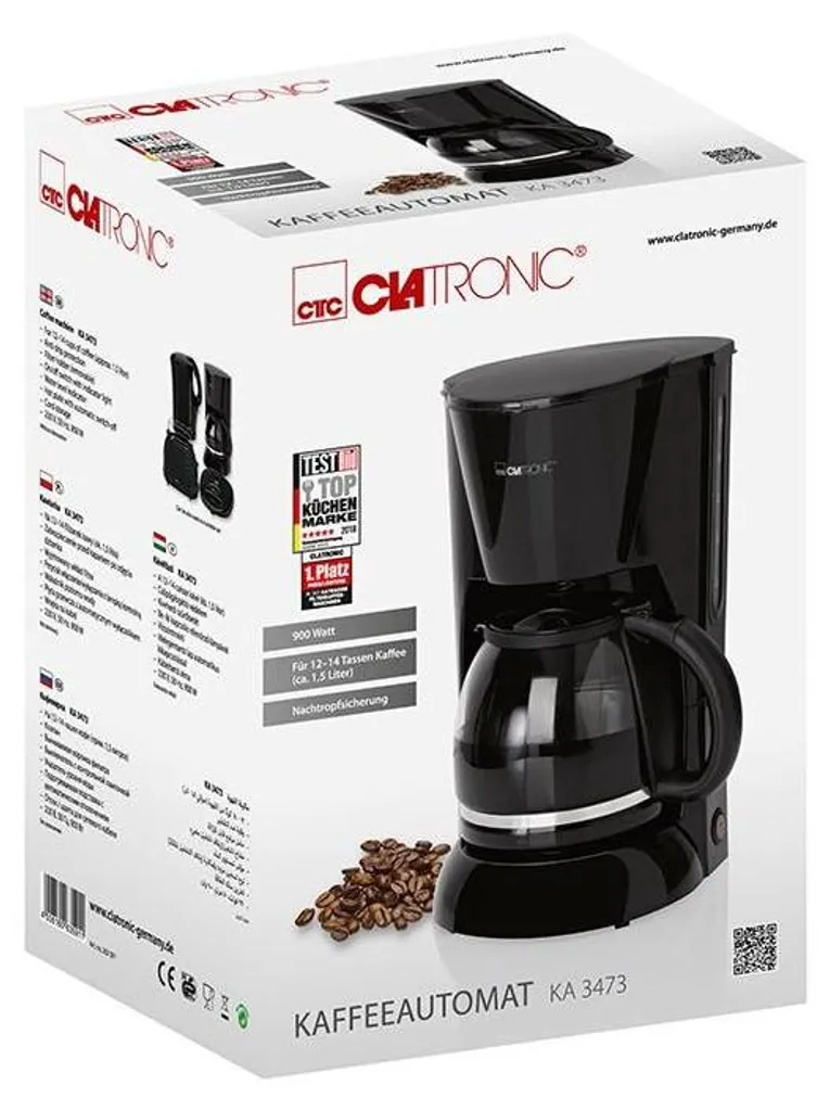 Machine à café Clatronic KA 3473 : ne manquez plus jamais de café chaud - 10