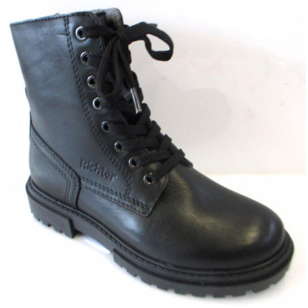 Richter  Kinderschuhe Mädchen Stiefel Schwarz Freizeit, Produktbild 
