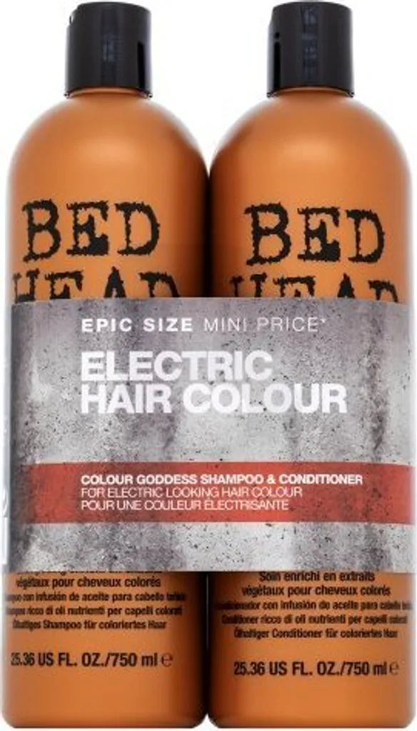 Tigi - Bed Head Color Goddess Duo Kit - Cassette for colored hair 1500ml